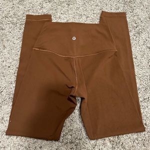 Lululemon Align 25” legging in roasted brown - size 4